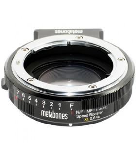 Metabones Speed Booster XL 0.64x Adapter for Nikon F-Mount Lens to Select Micro Four Thirds-Mount Cameras