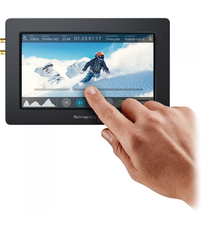 Blackmagic Design Video Assist HDMI6G-SDI Recorder and 5 Monitor