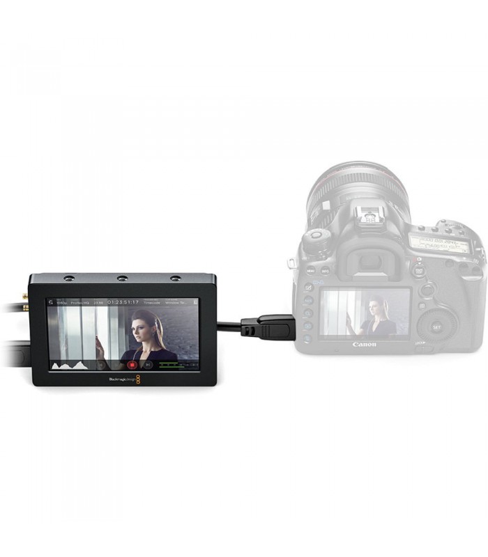 Blackmagic Design Video Assist HDMI6G-SDI Recorder and 5 Monitor