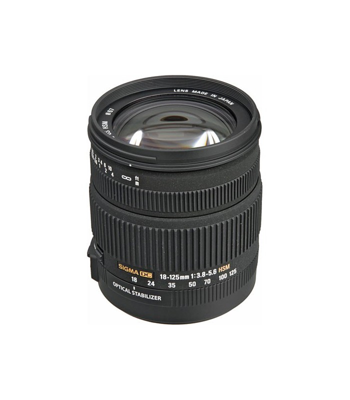 Sigma 18-125mm f3.8-5.6 DC OS HSM - Canon Mount