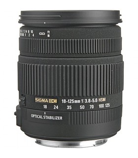 Sigma 18-125mm f3.8-5.6 DC OS HSM - Canon Mount