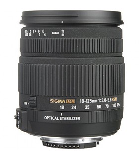 Sigma 18-125mm f3.8-5.6 DC OS HSM - Nikon Mount