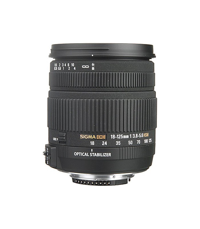 Sigma 18-125mm f3.8-5.6 DC OS HSM - Nikon Mount