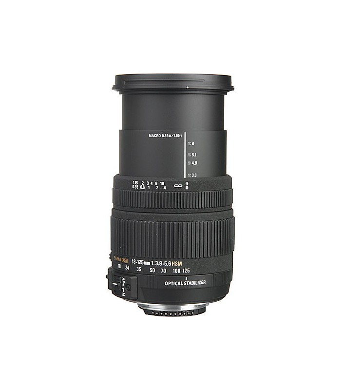 Sigma 18-125mm f3.8-5.6 DC OS HSM - Nikon Mount