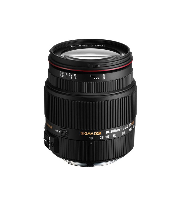 Sigma 18-200mm f3.5-6.3 II DC OS HSM - Canon Mount