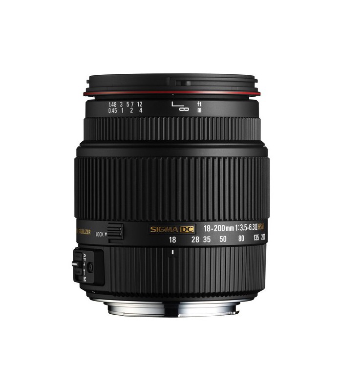 Sigma 18-200mm f3.5-6.3 II DC OS HSM - Canon Mount