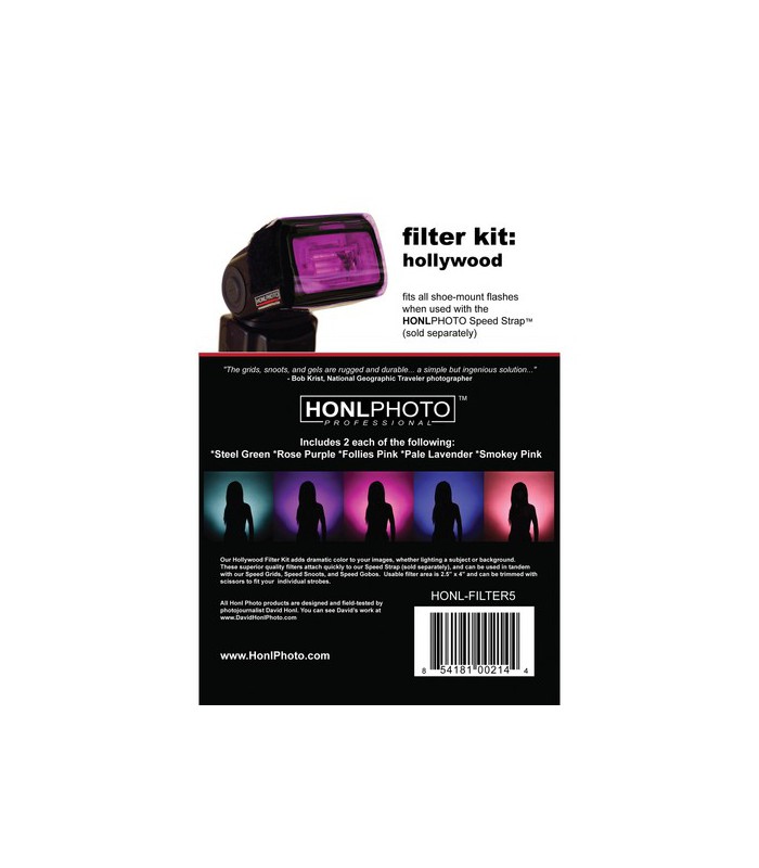 Honl Photo Filter Kit Hollywood