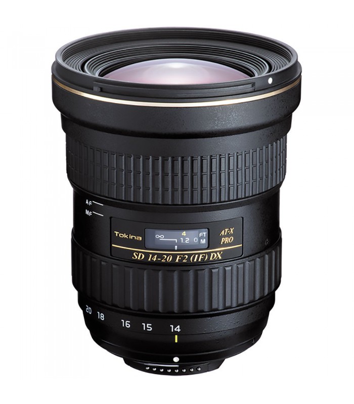 Tokina AT-X 14-20mm f/2 PRO DX Lens for Nikon F