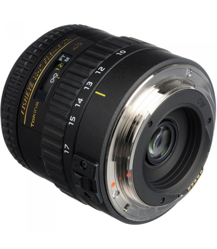 Tokina AT-X 107 AF NH Fisheye 10-17mm F/3.5-4.5 Lens for Canon