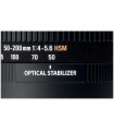 Sigma 50-200mm f4-5.6 DC OS HSM - Nikon Mount