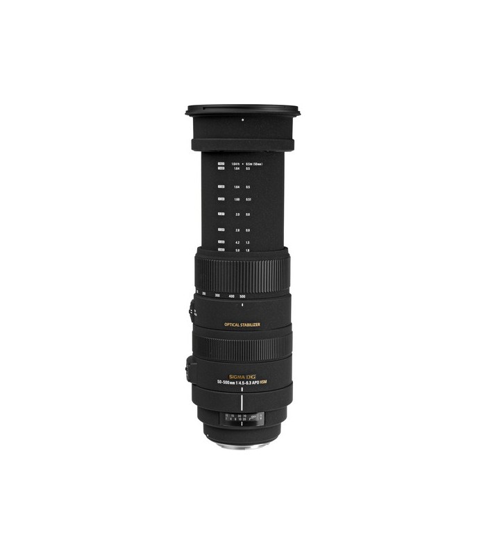 Sigma 50-500mm f4.5-6.3 DG OS HSM - Canon Mount