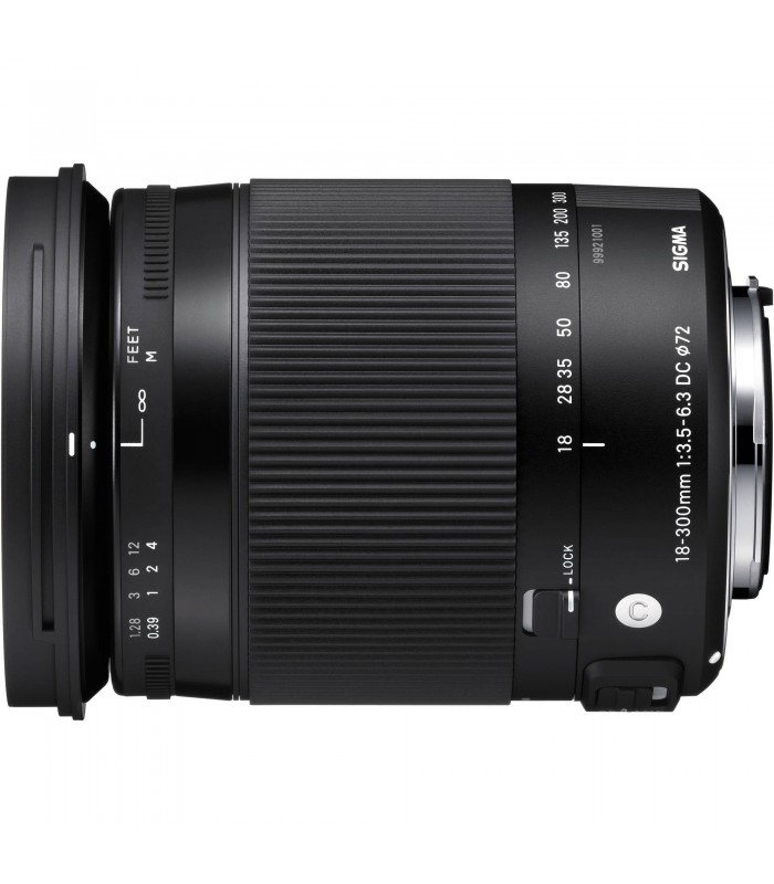 Sigma 18-300mm f/3.5-6.3 DC MACRO OS HSM Contemporary Lens for Canon EF