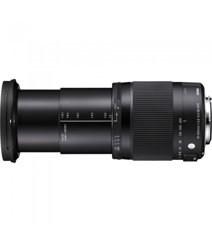 Sigma 18-300mm f/3.5-6.3 DC MACRO OS HSM Contemporary Lens for Nikon F