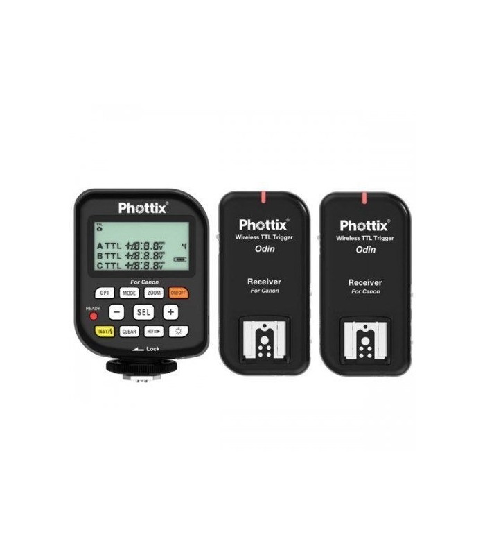 Phottix Odin TTL Flash Trigger Twin Pack For Canon
