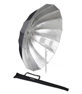 Fomex 182cm Glassfiber Umbrella Black&Silver