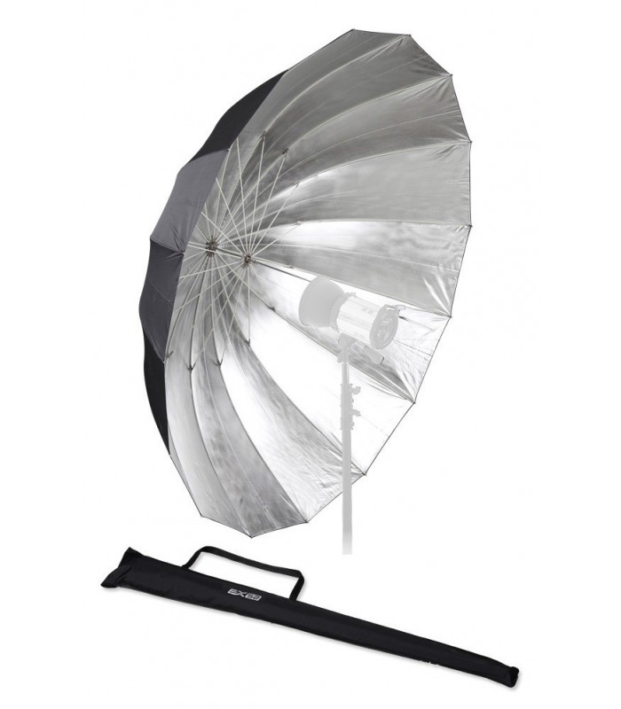 Fomex 182cm Glassfiber Umbrella Black&Silver