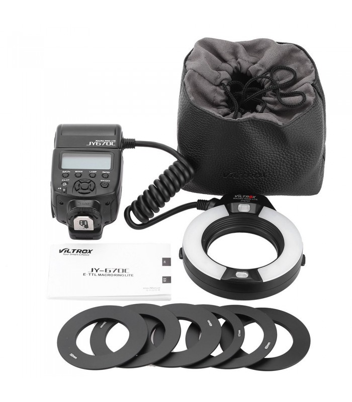 Viltrox JY-670C Macro Light Pro Kit for Canon