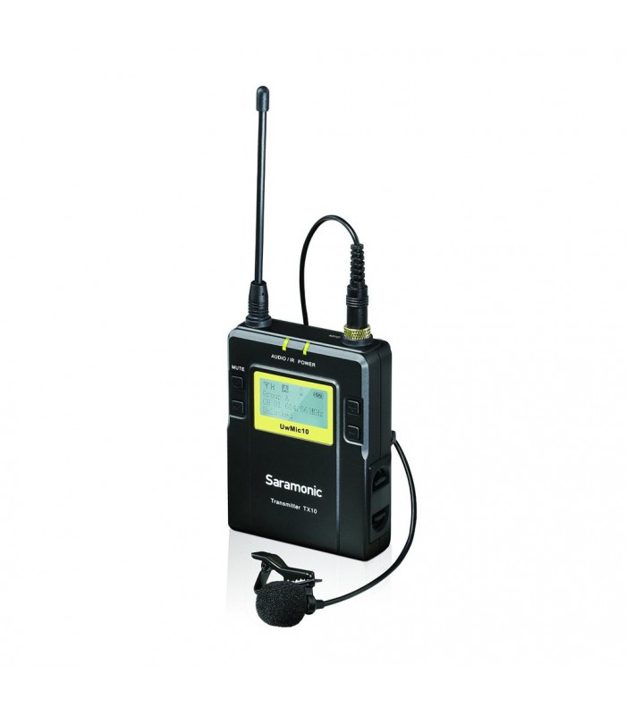 Saramonic UWMIC10 96-Channel Digital UHF Wireless Lavalier Microphone System