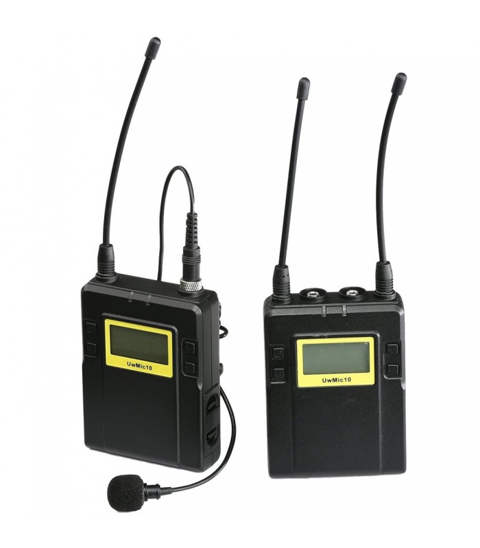 Saramonic UWMIC10 96-Channel Digital UHF Wireless Lavalier Microphone System