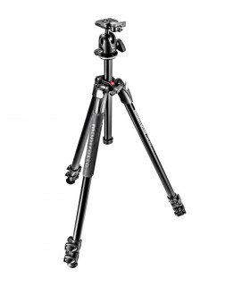 Manfrotto MK290XTA3-3WUS 290 Xtra Aluminum Tripod with 804 3-Way PanTilt Head