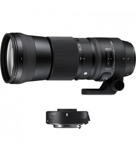 Sigma 150-600mm f/5-6.3 DG OS HSM Contemporary Lens and TC-1401 1.4x Teleconverter Kit for Nikon F