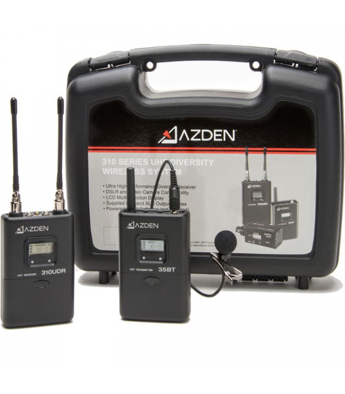 Azden 310LT UHF On-Camera Lavalier System