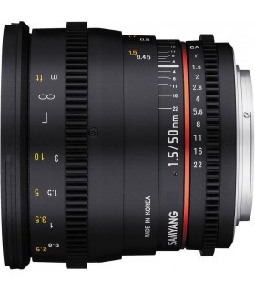 Samyang 50mm T1.5 VDSLR AS UMC Lens for Sony E Mount