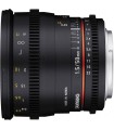 Samyang 50mm T1.5 VDSLR AS UMC Lens for Sony E Mount