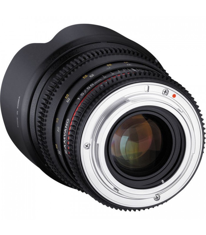 Samyang 50mm T1.5 VDSLR AS UMC Lens for Sony E Mount