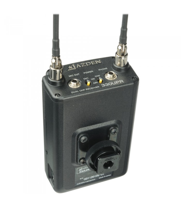 Azden 330LT UHF On-Camera Dual Bodypack System