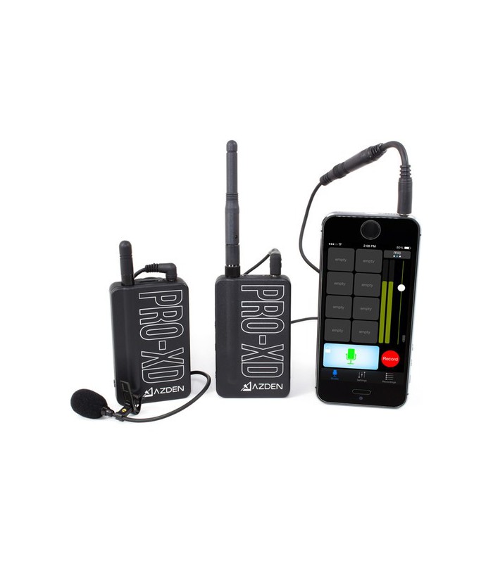 Azden PRO-XD 2.4 GHz Digital Wireless Lavalier System