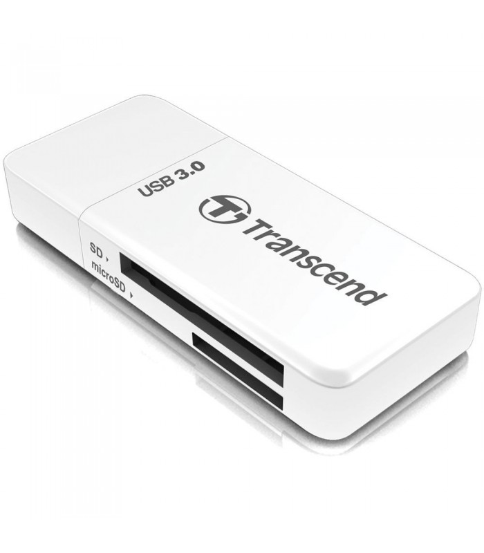 Transcend RDF5 USB 3.0 SDHC SDXC microSDHCSDXC Memory Card Reader - TS-RDF5W