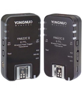 Yongnuo YN-622C II E-TTL Wireless Flash Transceiver for Canon (2-Pack)