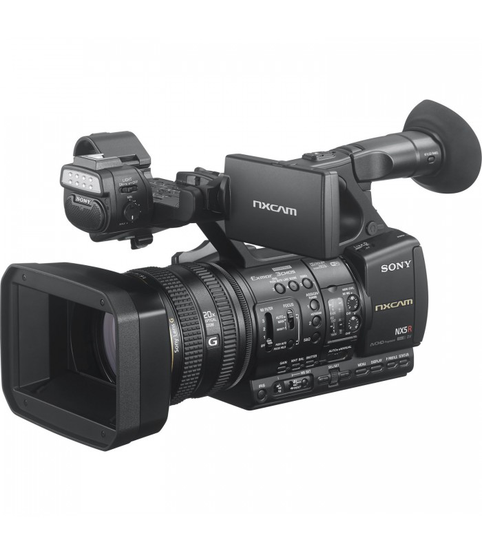 Sony HXR-NX5R NXCAM Professional Camcorder with Built-In LED Light