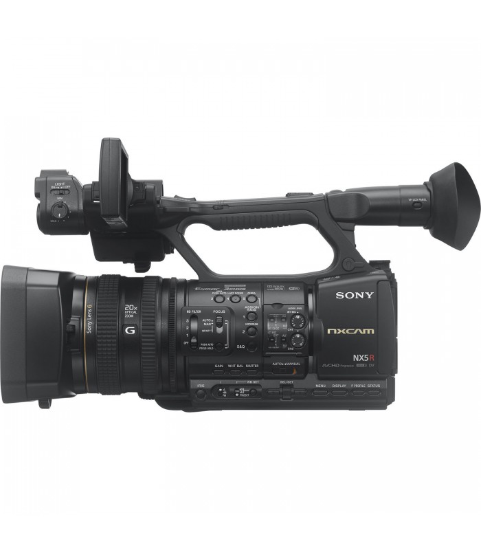 Sony HXR-NX5R NXCAM Professional Camcorder with Built-In LED Light