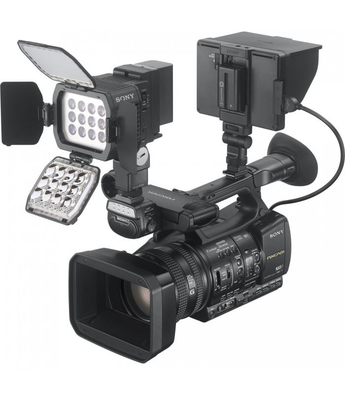 Sony HXR-NX5R NXCAM Professional Camcorder with Built-In LED Light