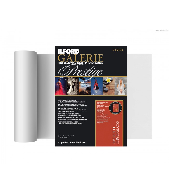 43.2cm x 15.2m Ilford Galerie Smooth High Gloss Media 235 (IGSHGM)