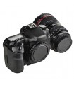 Rear Lens Cover + Camera Body Cap for Canon DSLR