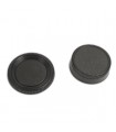 Rear Lens Cover + Camera Body Cap for Nikon DSLR