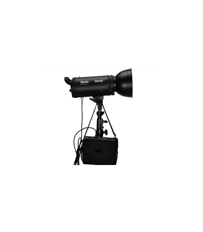 Mettle 300J Battery/AC Studio Flash Head MT-300AD
