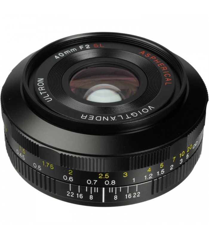 Voigtlander 40mm f2.0 Ultron SL II Aspherical Lens - Canon Mount