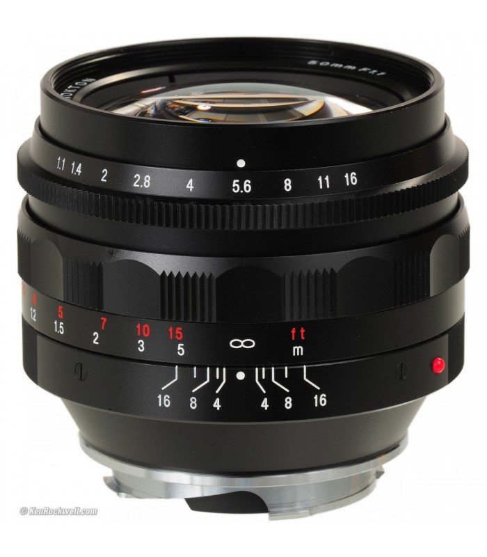Voigtlander Nokton 50mm f1.1 Lens M-Mount