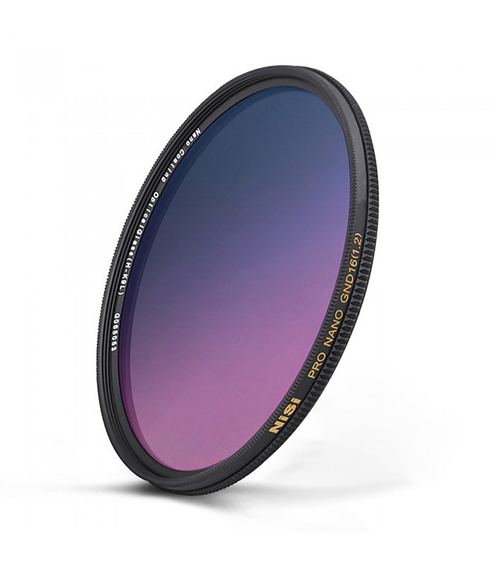 NiSi 67mm Nano Coating Graduated Neutral Density Filter GND16 1.2