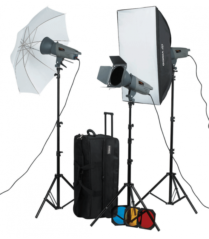 Visico Studio Flash VE-300 PLUS Novel Kit