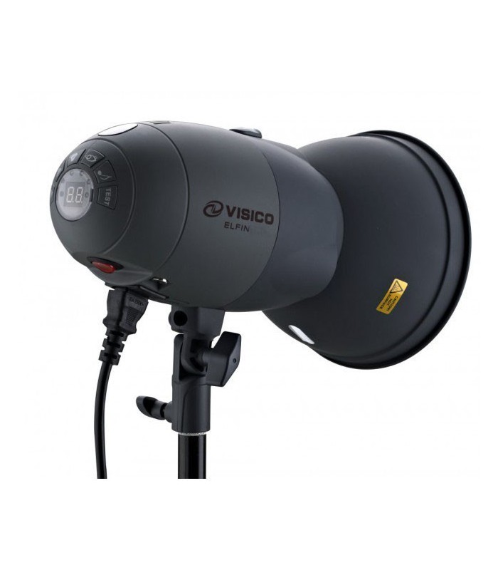 Visico Studio Flash VL-300 PLUS Softbox And Barndoor Kit
