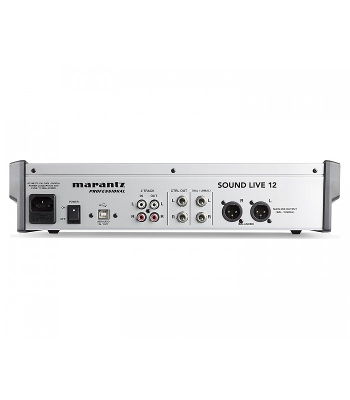 Marantz Professional Sound Live 12 - 12Channel 2-Bus Tabletop Mixer with USB