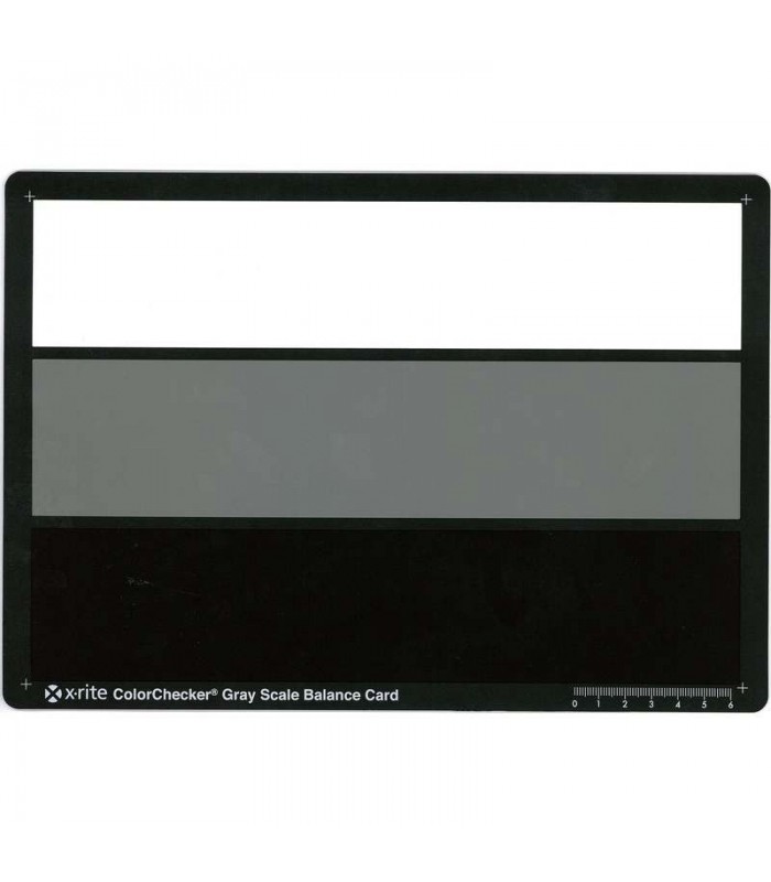 کارت خاکستری و تطبیق‌دهنده رنگی X-rite COlorCheker GREYSCALE