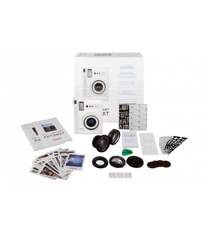 دوربین چاپ سریع Lomo مدل Automat طرح Bora Bora  و کیت سه‌تایی لنز
