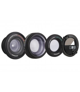 دوربین چاپ سریع Lomo مدل Automat طرح Playa jardin و کیت سه‌تایی لنز