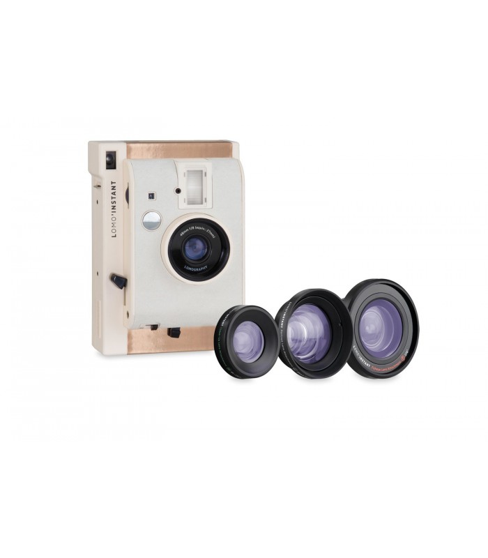دوربین چاپ سریع Lomo مدل Instant به همراه کیت لنز طرح Mumbai